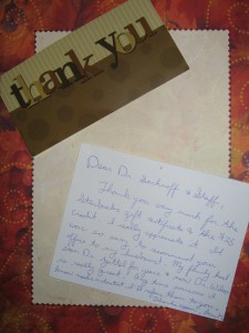 Hand-written Letter
